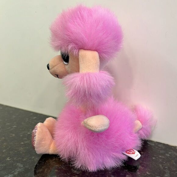 TY Camilla poodle 10 inches color pinky Kid’s girl toy plush animal - Picture 3 of 8